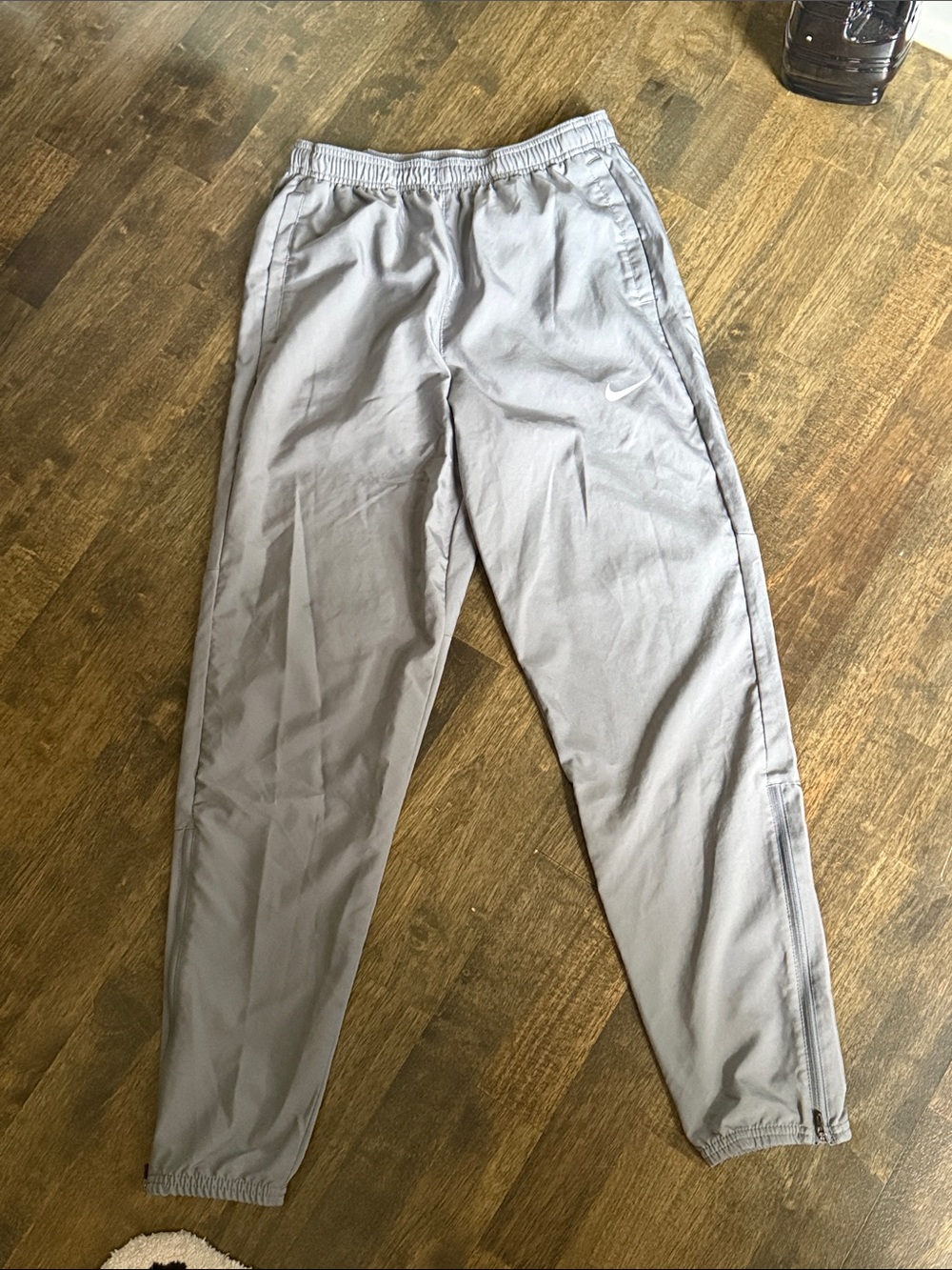 Nike Men’s Gray Track Pants Dri-Fit